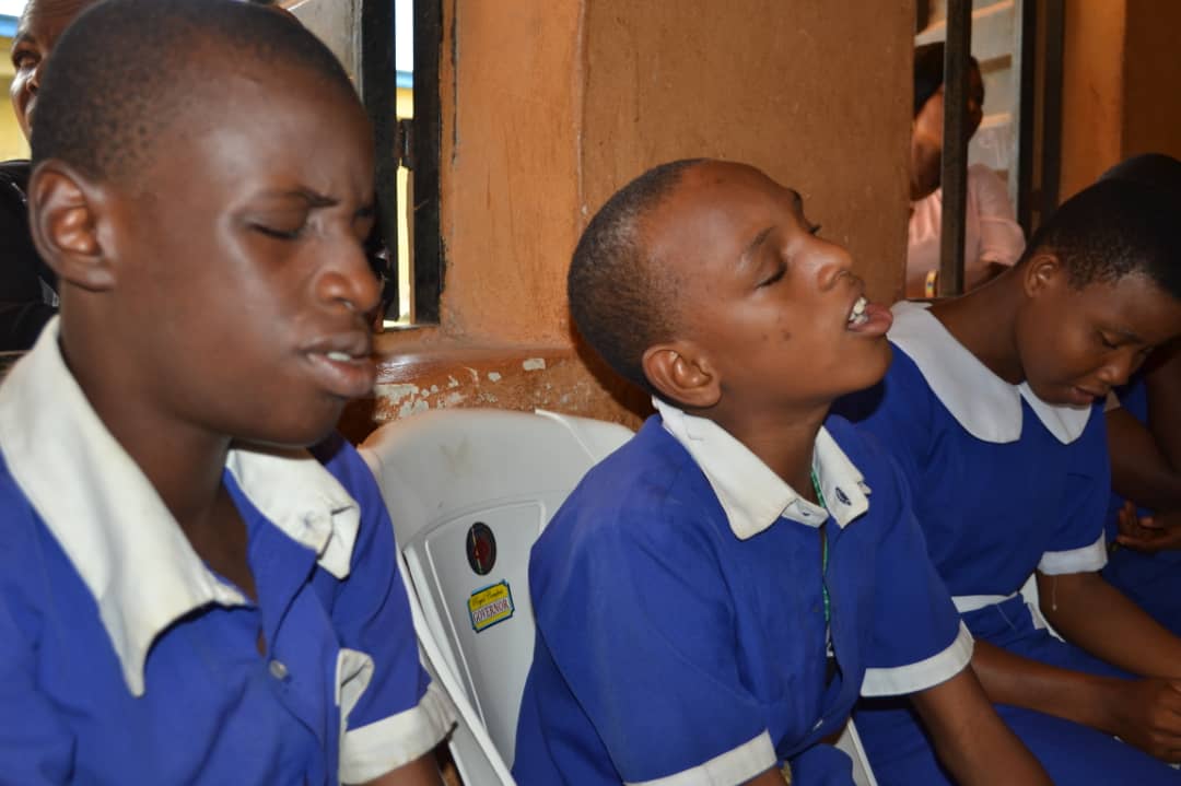 YERF VISIT TO THE SCHOOL OF THE BLIND @ LOCUST UMUAHIA ABIA STATE