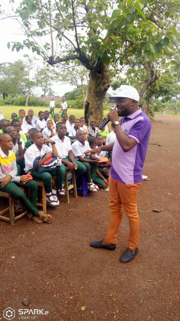 YERF SCHOOLS OUTREACH ON SDGs. @ Right Foundation Secondary School Umauhia